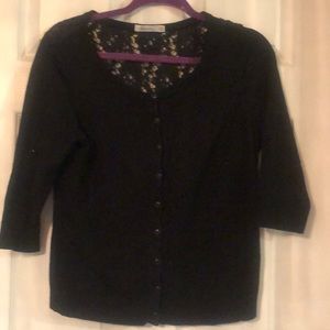 Lace back cardigan Medium